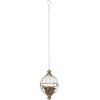 Wisząca metalowa donica z postarzanym efektem h32,5 cm * Esschert Design Sale