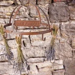 Wisząca suszarka z haczykami do kwiatów * Esschert Design Outlet