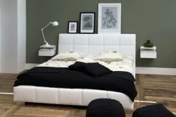 Wisząca szafka nocna biała Ashlane * Actona Discount