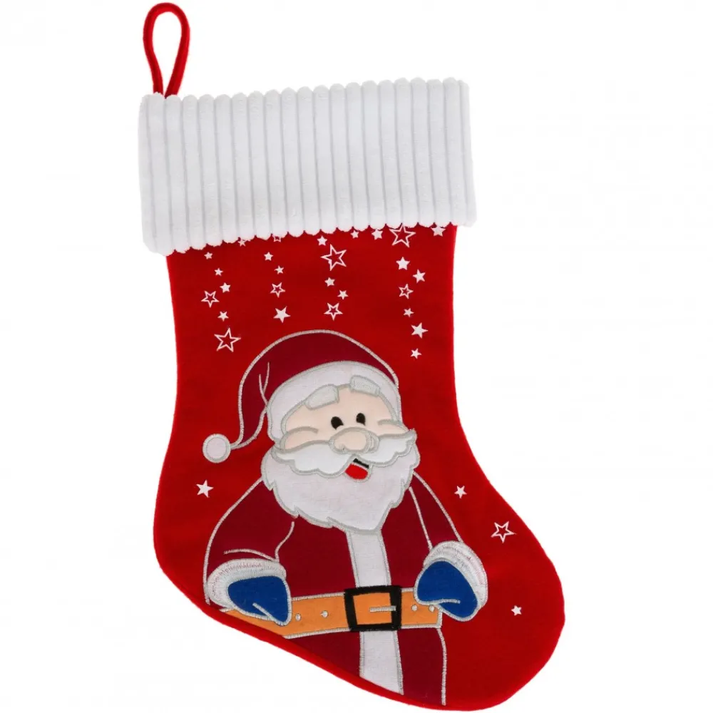 Świąteczna skarpeta Santa Claus czerwona * Atmosphera Sale