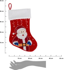 Świąteczna skarpeta Santa Claus czerwona * Atmosphera Sale