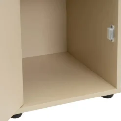 Wąska szafka słupek z półkami LINORA 30x29x119 cm