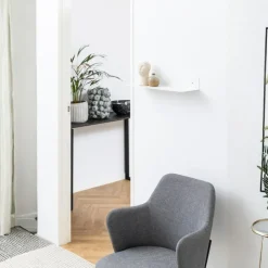 Wąska półka ścienna Joliet biała * Actona Discount