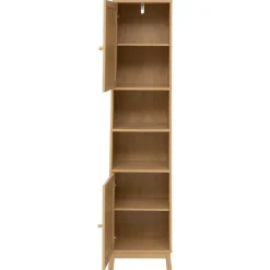 Wąska szafka łazienkowa Cane 168 cm brązowa * 5five Simply Smart Hot