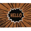 Wycieraczka kokosowa HELLO 33x60 cm