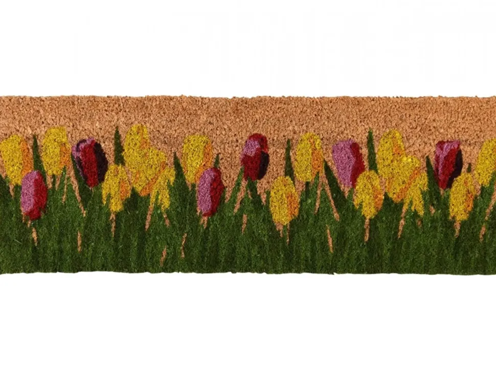 Wycieraczka Kokosowa Tulipany 25 x 75 cm