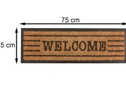 Wycieraczka Welcome z włókna kokosowego