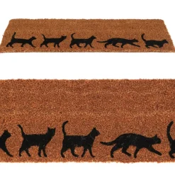 Wycieraczka z motywem kotów 75x25 cm