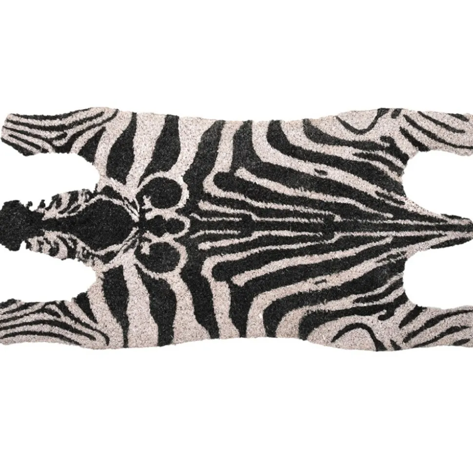 Wycieraczka Zebra z włókna kokosowego
