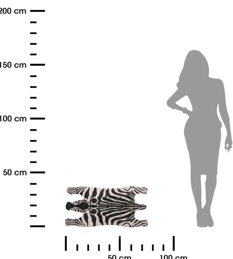 Wycieraczka Zebra z włókna kokosowego