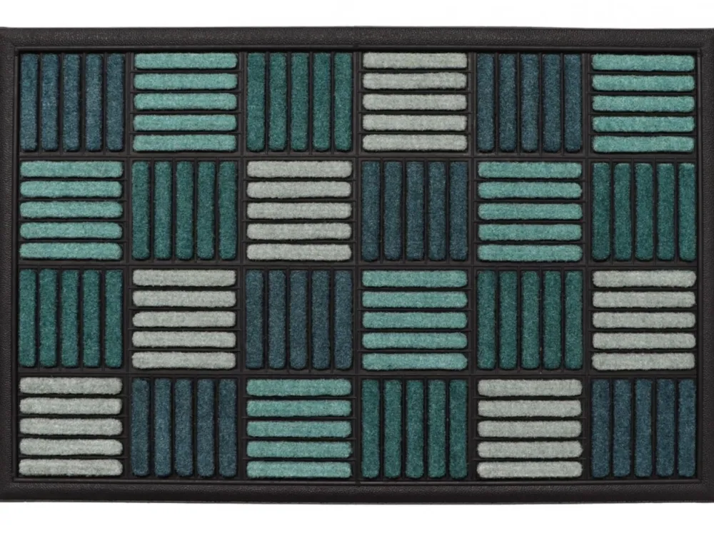 Wycieraczka CAROLL 40x60 cm turkusowa * LUANCE Sale