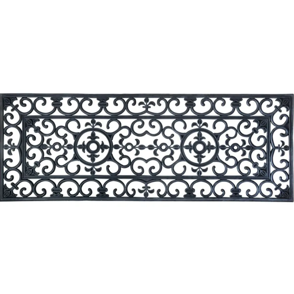 Wycieraczka gumowa w stylu wiktoriańskim 120x45 cm * Esschert Design Sale