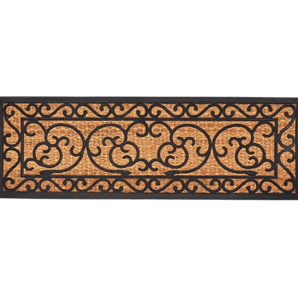 Wycieraczka gumowo/kokosowa Vintage 120 x 40 cm * Esschert Design Online