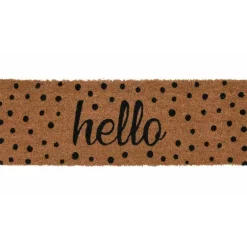 Wycieraczka kokosowa do butów Hello 75cm * H&S Decoration Outlet