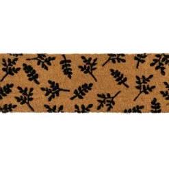 Wycieraczka kokosowa liście akacji 75x25 cm * HowHomely Outlet