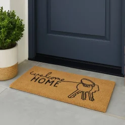 Wycieraczka kokosowa Welcome Home 60x40 cm klucze * GIFTDECOR Online