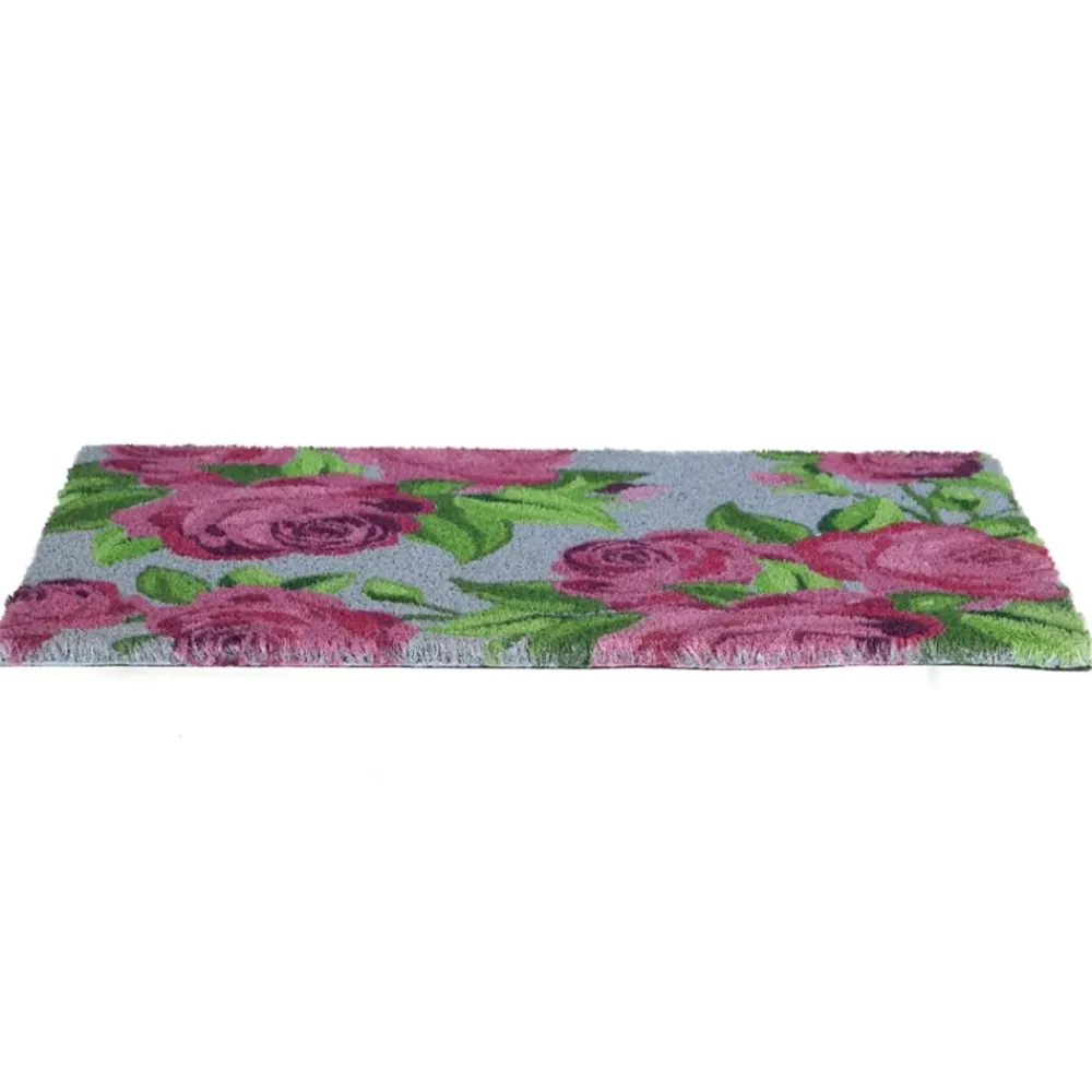 Wycieraczka z motywem kwiatowym 60x40 cm * Esschert Design New