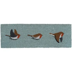 Wycieraczka z motywem ptaszków 75x25 cm * Esschert Design Online