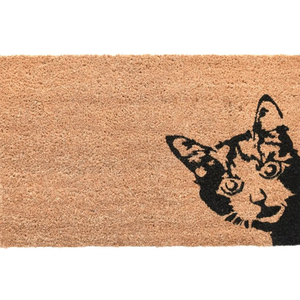 Wycieraczka z włókna kokosowego kot 40x59,5 cm * Esschert Design Hot