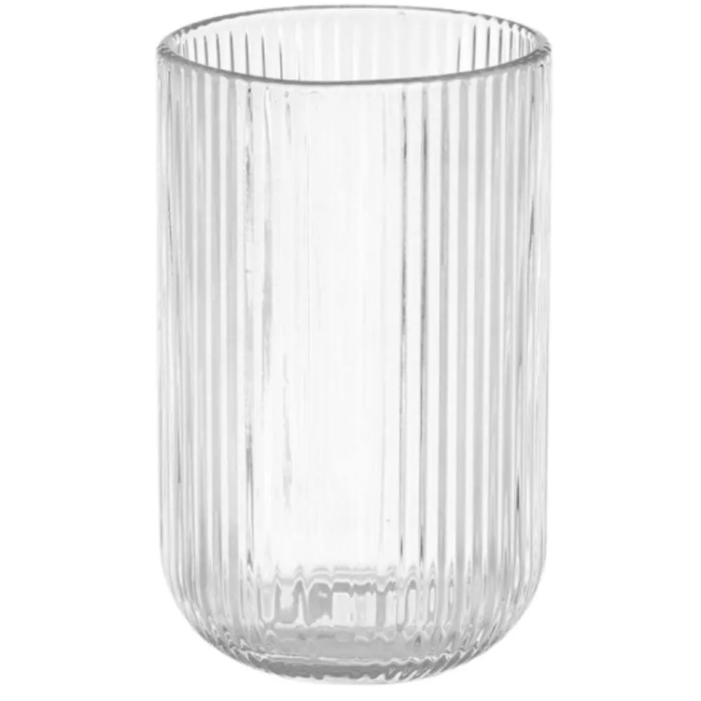 Wysoka szklanka 430 ml prążkowana * VIVALTO Online