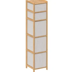 Wysoki 5-poziomowy regał 144 cm Tidy Box