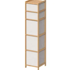 Wysoki 5-poziomowy regał 144 cm Tidy Box
