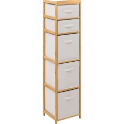 Wysoki 5-poziomowy regał 144 cm Tidy Box
