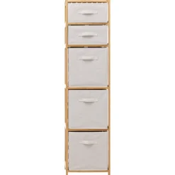 Wysoki 5-poziomowy regał 144 cm Tidy Box