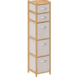 Wysoki 5-poziomowy regał 144 cm Tidy Box