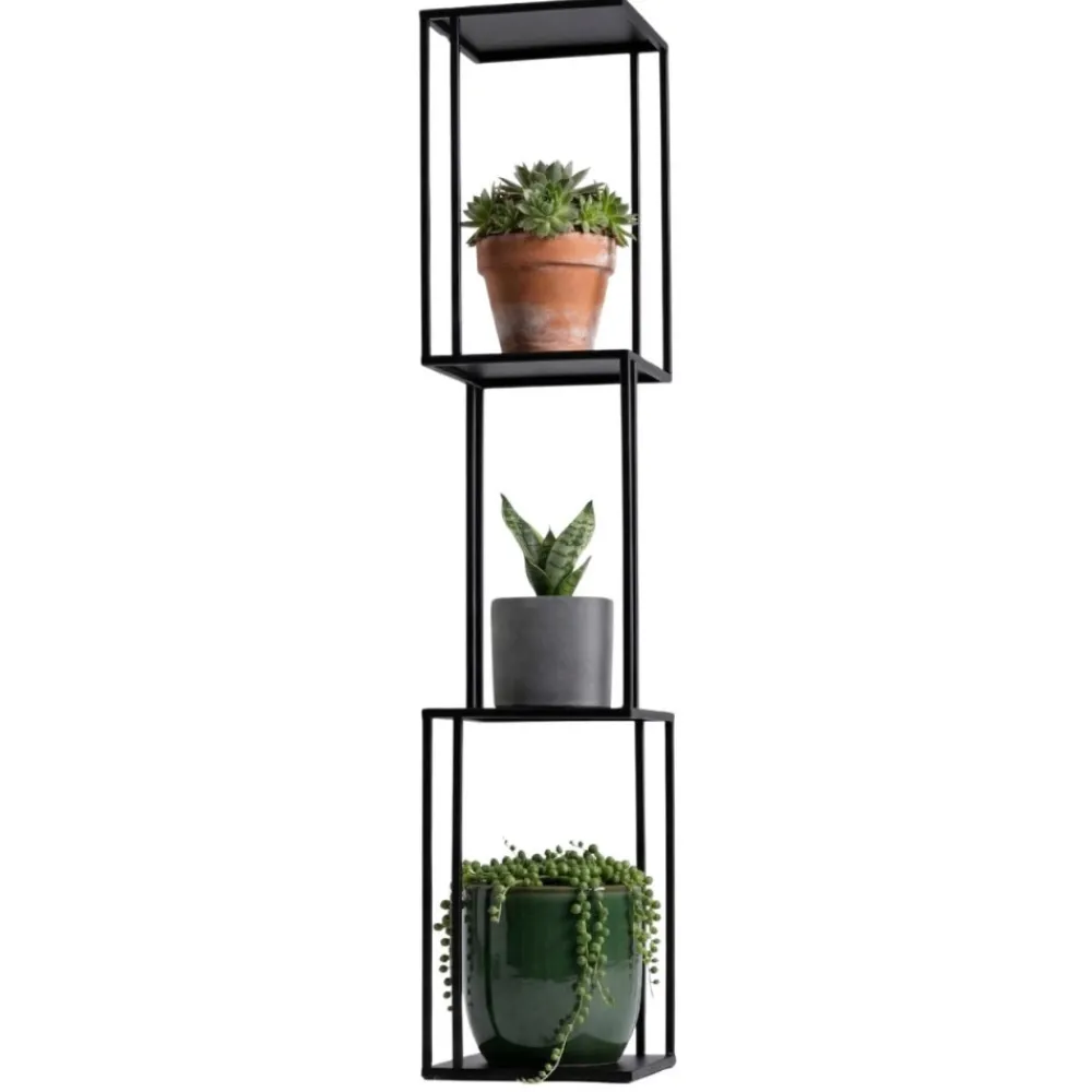 Wysoki kwietnik stojący na 4 doniczki 117 cm * HowHomely Best