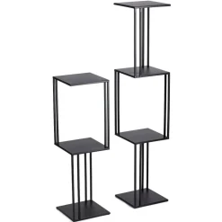 Wysoki kwietnik stojący na 4 doniczki 117 cm * HowHomely Best