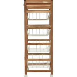 Wózek mobilny Trolley 88,8 cm beżowy * 5five Simply Smart New