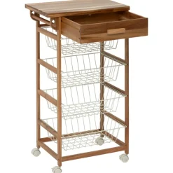 Wózek mobilny Trolley 88,8 cm beżowy * 5five Simply Smart New