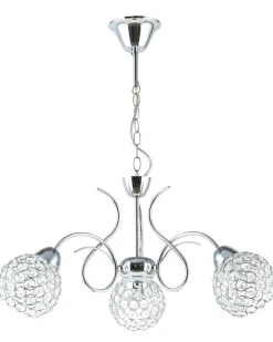 Żyrandol kryształowy wiszący Crystal III 3xE27