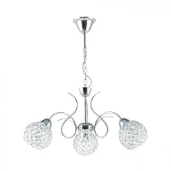 Żyrandol kryształowy wiszący Crystal III 3xE27