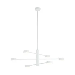 Żyrandol ORBIT Biały 6xGX53