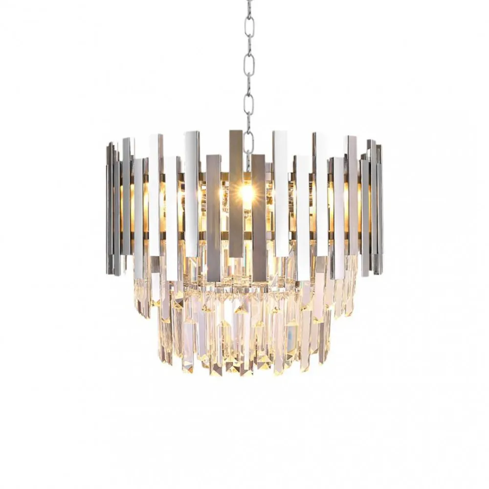 Żyrandol ASPEN CHROME 6xE14 * Eko-light New