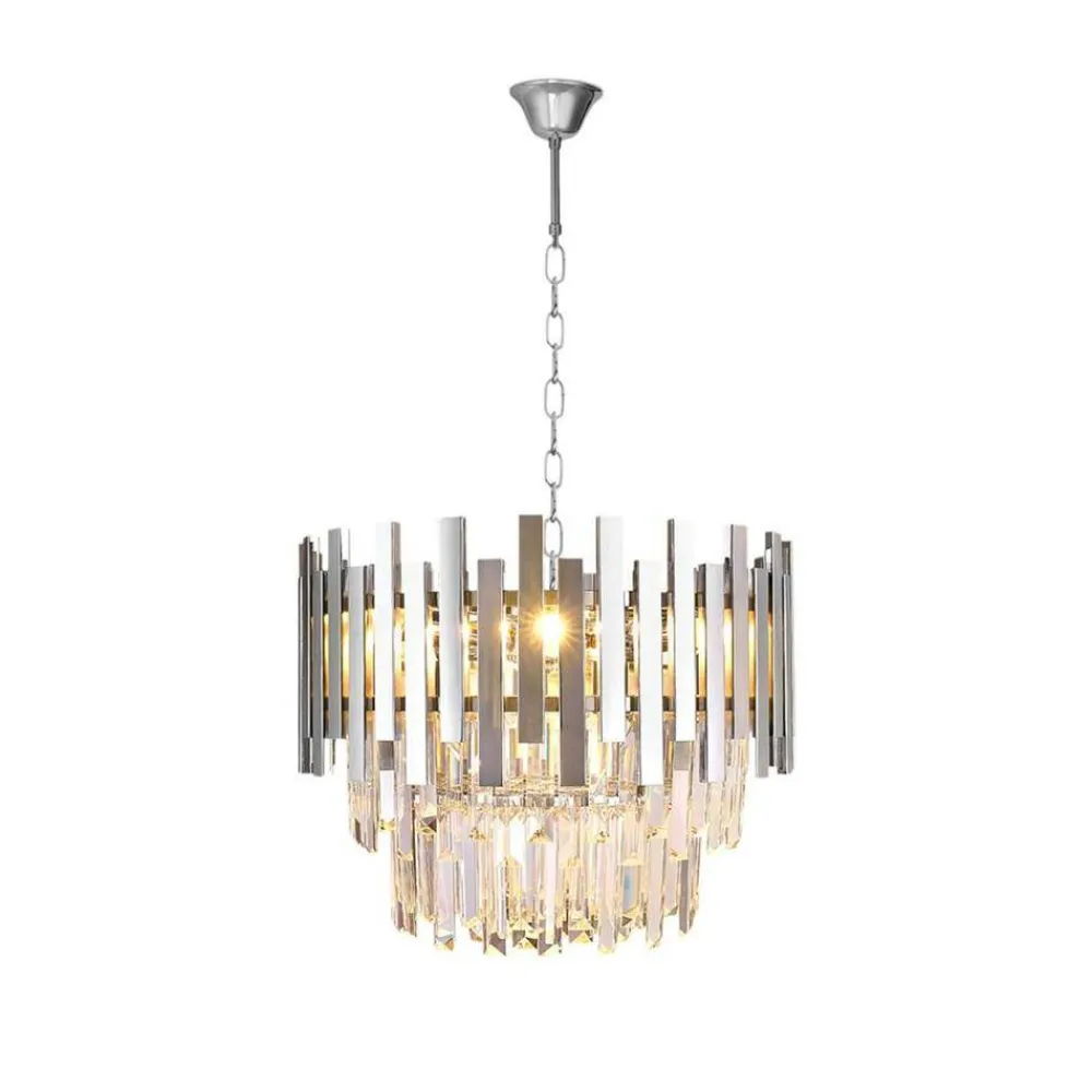 Żyrandol ASPEN CHROME 6xE14 * Eko-light New