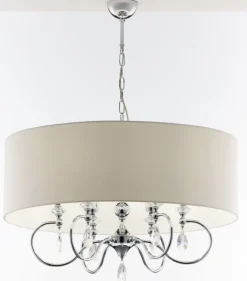 Żyrandol ELBA chromowany 6xE27 * Jupiter Sale