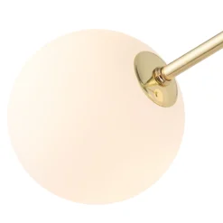 Żyrandol FAIRY Złoty Szklane Klosze 6xG9 * TK Lighting Best