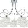Żyrandol kryształowy Crystal IV 5xE27 * HowHomely Clearance