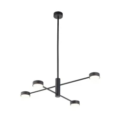 Żyrandol ORBIT Czarny 4xGX53 * Nowodvorski Discount