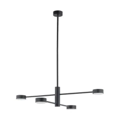 Żyrandol ORBIT Czarny 4xGX53 * Nowodvorski Discount