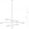 Żyrandol ORBIT Czarny 6xGX53 * Nowodvorski New