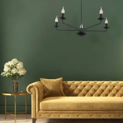 Żyrandol świecznikowy LIMAL Czarny 5xE14 * TK Lighting Hot