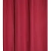 Zasłona DUO 135x240 czerwona bawełna