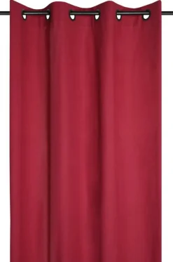 Zasłona DUO 135x240 czerwona bawełna