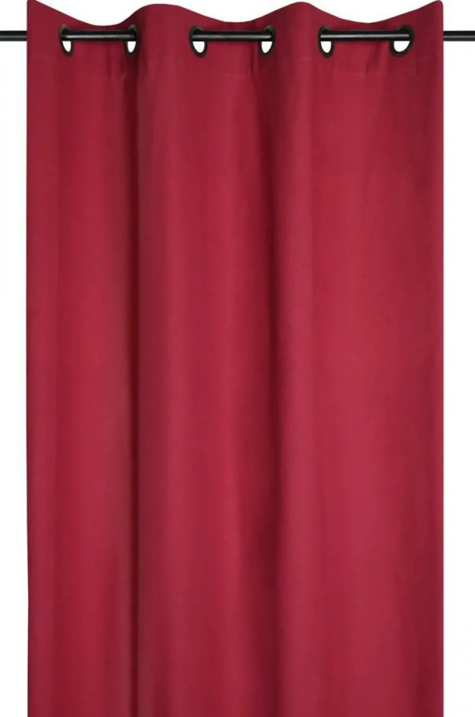 Zasłona DUO 135x240 czerwona bawełna