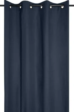 Zasłona DUO 135x240 granatowa bawełna