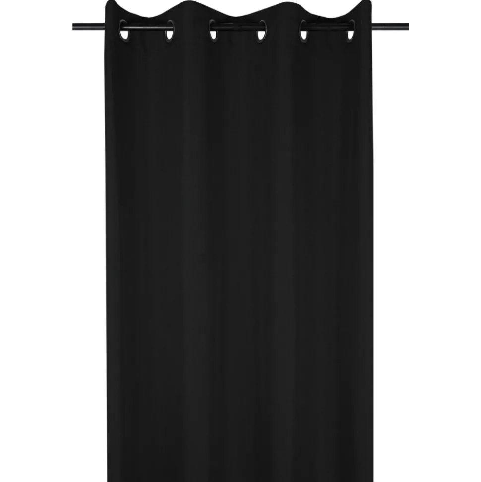 Zasłona gotowa czarna BEA 140x260 cm